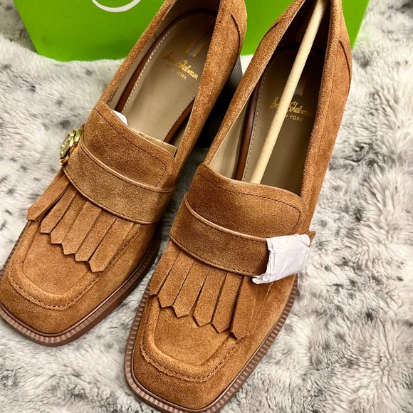 Sam Edelman Quinly Kiltie Block Heel Loafer MSRP$190 2024's Most Beloved Loafer - Picture 8 of 16